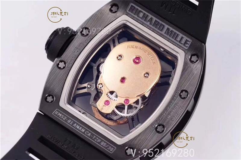 ZF廠理查德米勒RM052骷髏頭黑陶瓷復(fù)刻做工評測-復(fù)刻表