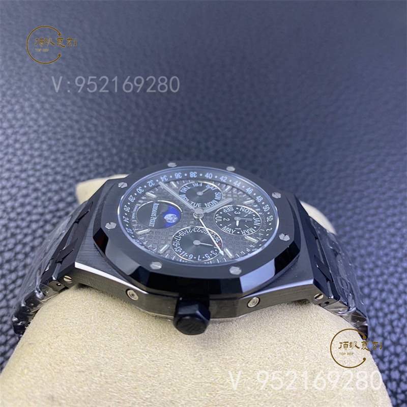 APS廠AP愛彼萬年歷AP26579黑陶瓷皇家橡樹復(fù)刻表做工怎么樣-復(fù)刻表