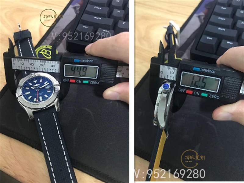 GF廠百年靈復(fù)仇者45mm男士機械復(fù)刻表做工怎么樣GMT雙時區(qū)-復(fù)刻表