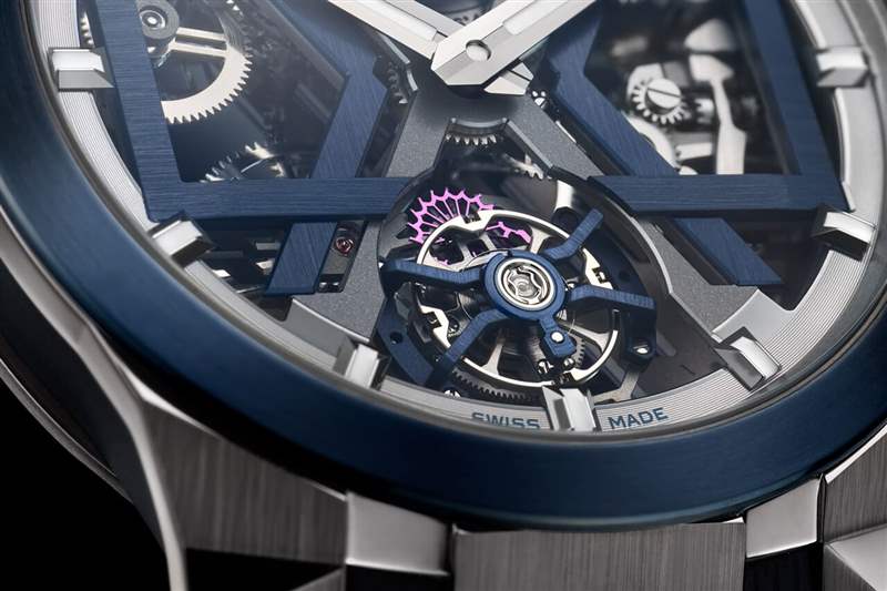 雅典表Ulysse Nardin Blast系列1723-400經(jīng)典機(jī)械設(shè)計腕表-復(fù)刻表