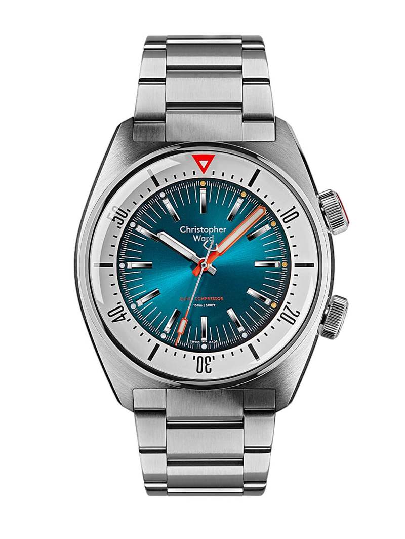 小眾運動手表Christopher Ward C65超級壓縮機-復刻表