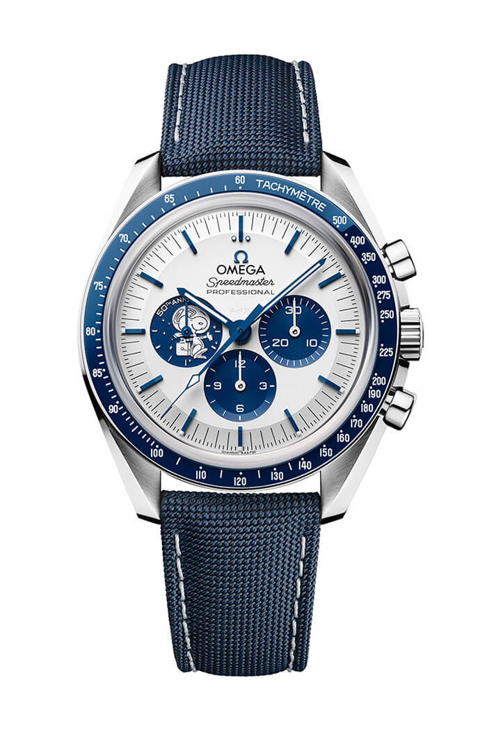 歐米茄超霸“史努比銀獎”50周年紀(jì)念款310.32.42.50.02.001-復(fù)刻表