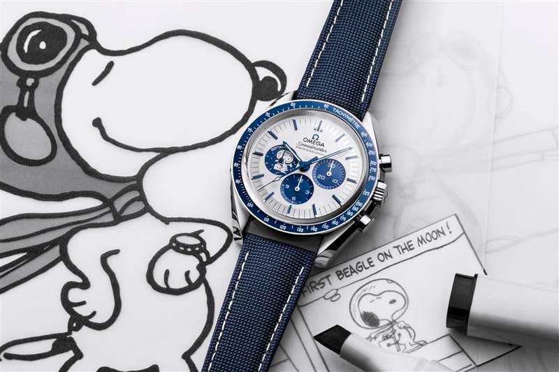 歐米茄超霸“史努比銀獎”50周年紀(jì)念款310.32.42.50.02.001-復(fù)刻表