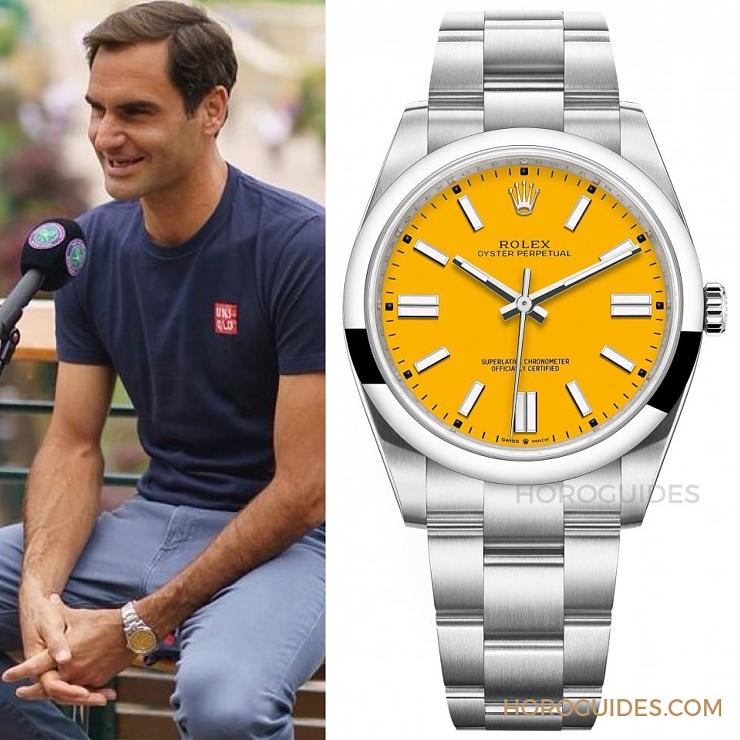 回顧那些高光時刻，Roger Federer費德勒與Rolex偕伴20年-復(fù)刻表