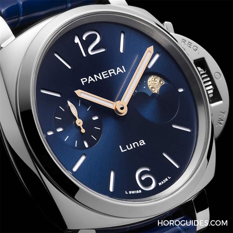 OFFICINE PANERAI - 以月為名，Panerai Luminor Due系列首見(jiàn)月相顯示功能