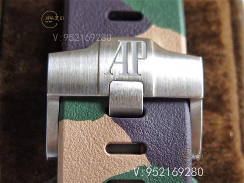 JF廠AP愛彼26400迷彩色皇家橡樹離岸型計時復(fù)刻表做工怎么樣-復(fù)刻表