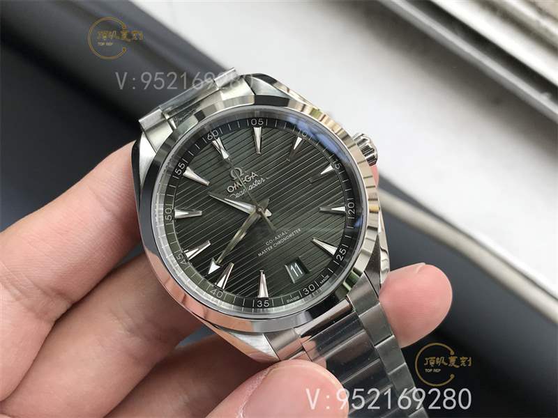 VS廠海馬150-揭秘VS廠歐米茄海馬150柚木綠盤復刻表做工怎么樣-復刻表