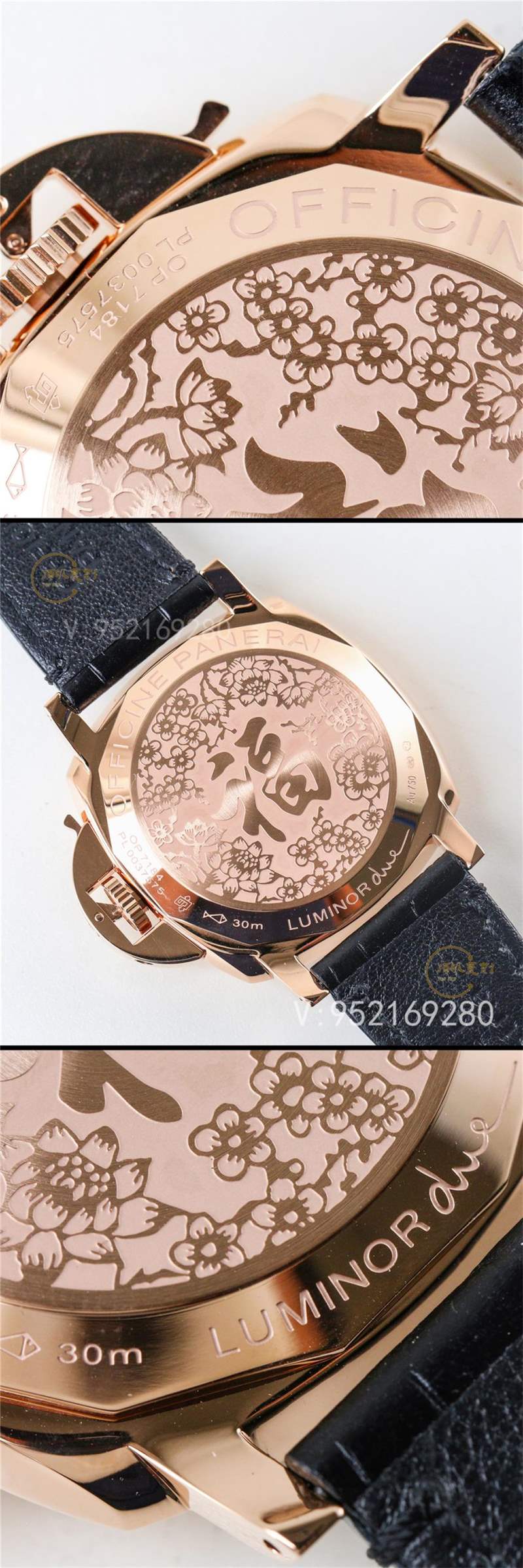 VS廠沛納海908-VS廠沛納海pam908復(fù)刻表38mm紅金做工怎么樣-復(fù)刻表