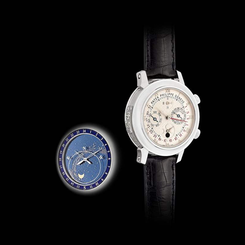 圖片來源:香港蘇富比 百達(dá)翡麗最終極頂級收藏現(xiàn)身拍賣場曾是最復(fù)雜時(shí)計(jì)估價(jià)達(dá)2千萬-復(fù)刻表