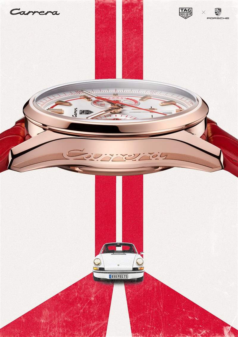 TAG Heuer Carrera x Porsche RS 2.7（參考編號(hào)：CBN2045.FC8316）售價(jià)：181,200港元（圖片來(lái)源：TAG Heuer）