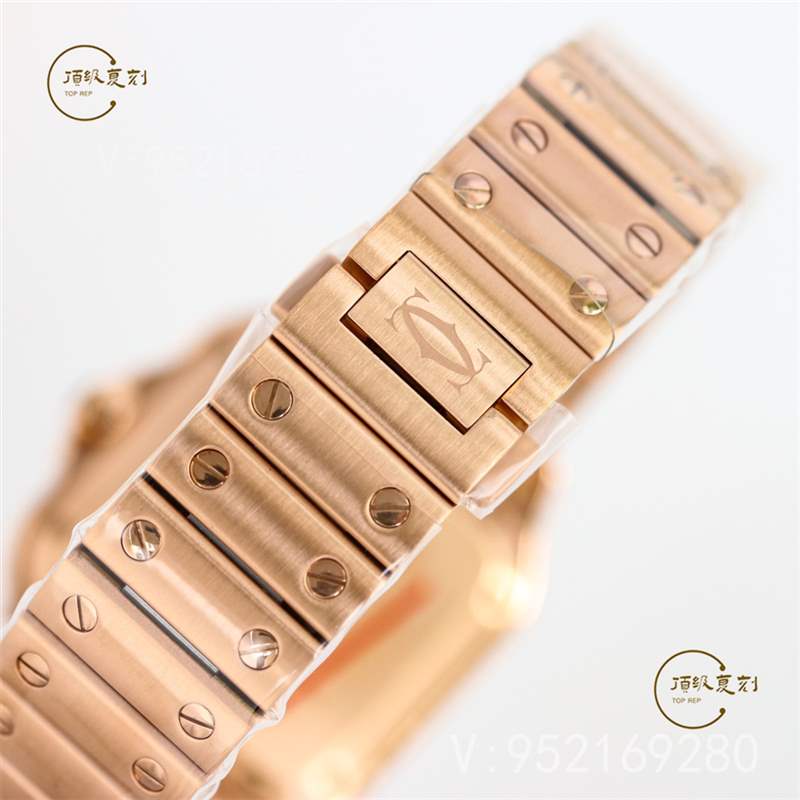 GF廠卡地亞35mm中號(hào)山度士復(fù)刻表新品做工評(píng)測(cè)-復(fù)刻表