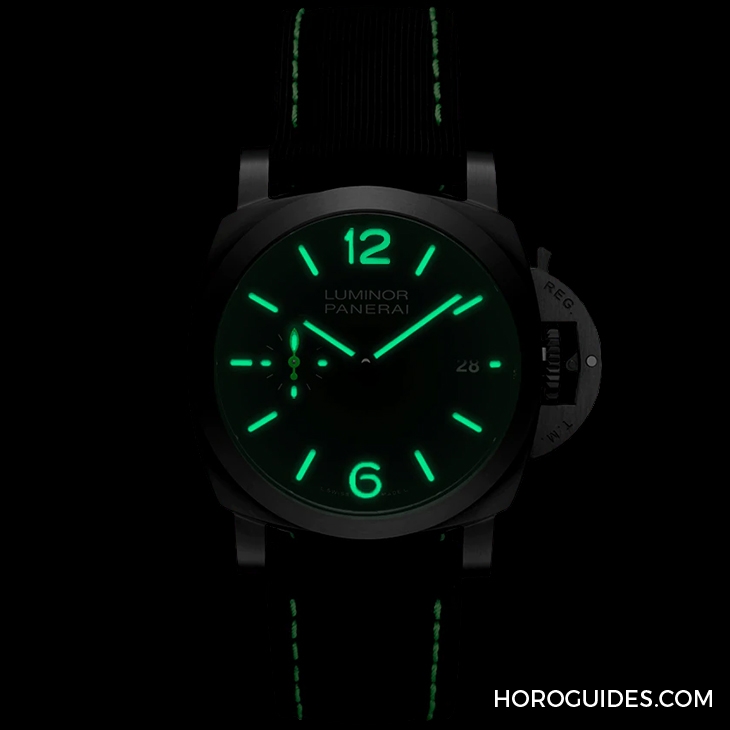 電競(jìng)美學(xué)加身，雷蛇螢光綠在發(fā)光｜Panerai Luminor Quaranta Razer特別版-復(fù)刻表