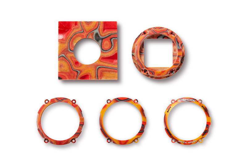 推出G-Shock 慶祝其成立 40 周年，發(fā)布了一些火紅的手表和巧妙的霧霾-復(fù)刻表