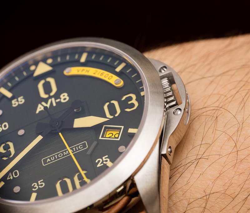 AVI-8 P-51 Mustang Bottisham 自動限量版手表評論-復(fù)刻表