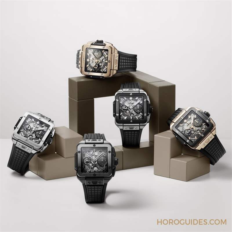 高階運(yùn)動(dòng)方表這樣搭，怎一個(gè)瀟灑了得｜Hublot Square Bang Unico計(jì)時(shí)碼表-復(fù)刻表