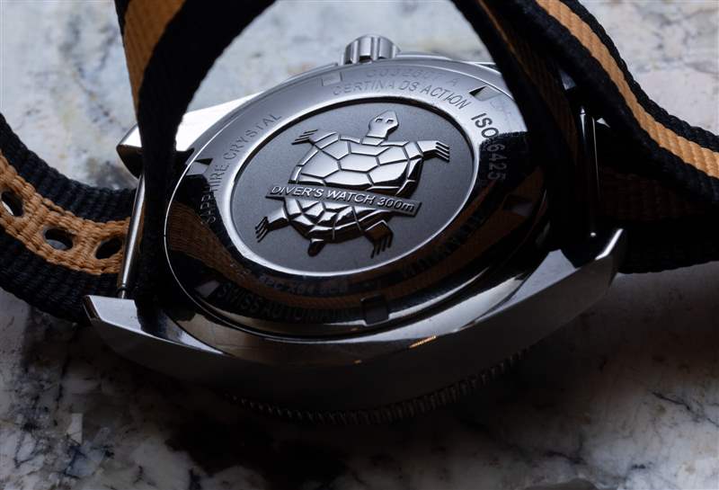 觀看評論：Certina DS Action Diver Titanium-復(fù)刻表