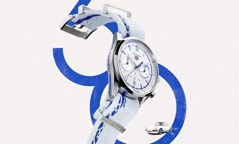 最速德國量產(chǎn)車問世50年，TAG Heuer推出Porsche 911 Carrera RS 2.7限量腕表傳神演繹-復刻表