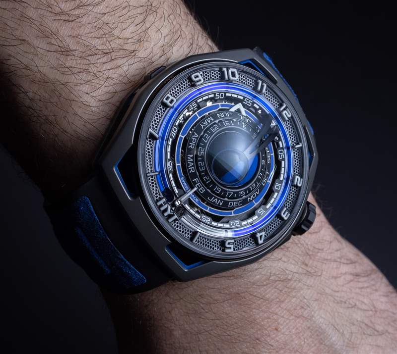 動(dòng)手實(shí)踐：HYT Moonrunner Supernova 藍(lán)色手表-復(fù)刻表