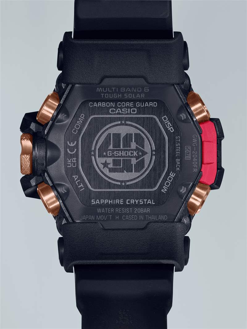 推出G-Shock 慶祝其成立 40 周年，發(fā)布了一些火紅的手表和巧妙的霧霾-復(fù)刻表