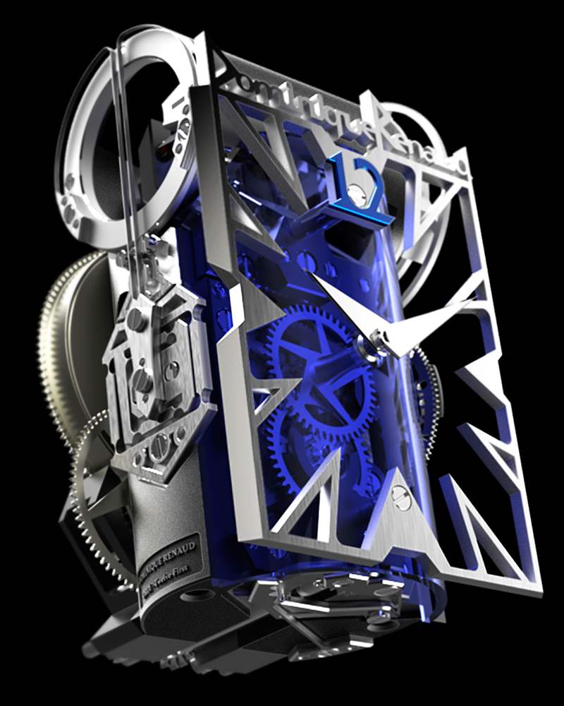Dominique Renaud DR01 手表帶 5Hz “刀片諧振器”-復(fù)刻表