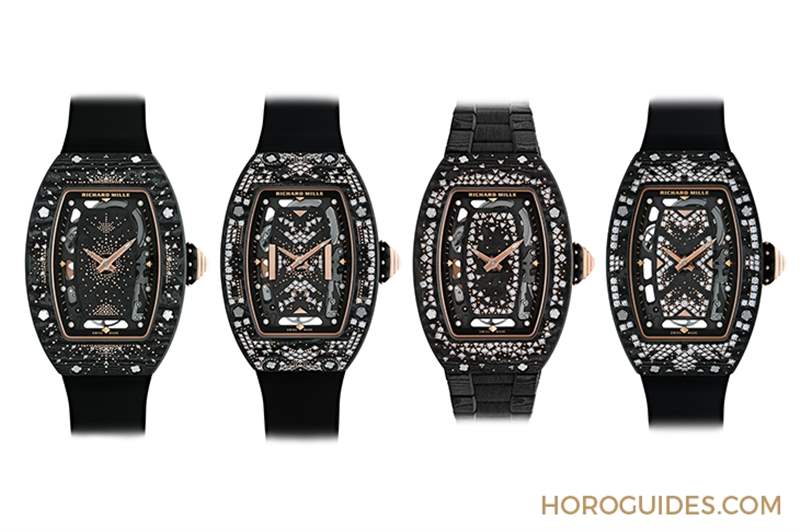碳纖維鑲嵌鉆石的明暗共生之美｜RICHARD MILLE RM 07-01 INTERGALACTIC星系推出4款新作-復(fù)刻表