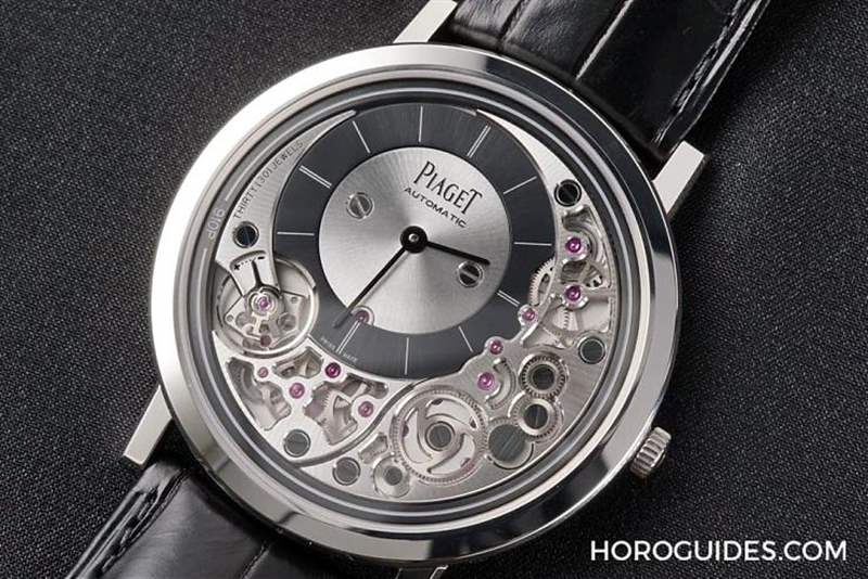 機(jī)芯表殼融為一體超薄表叫我第一名PIAGET Altiplano 910P-復(fù)刻表