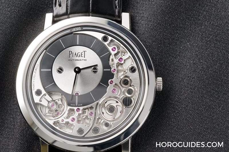 機(jī)芯表殼融為一體超薄表叫我第一名PIAGET Altiplano 910P-復(fù)刻表