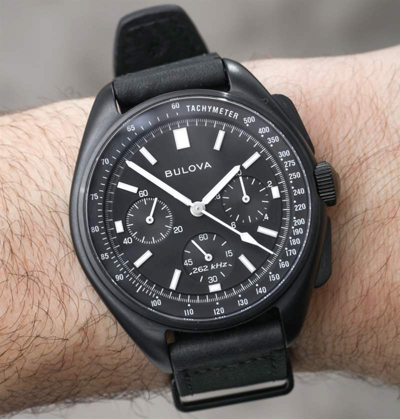 寶路華月亮手表計(jì)時(shí)碼表 98A186 為 2017 年動(dòng)手-復(fù)刻表