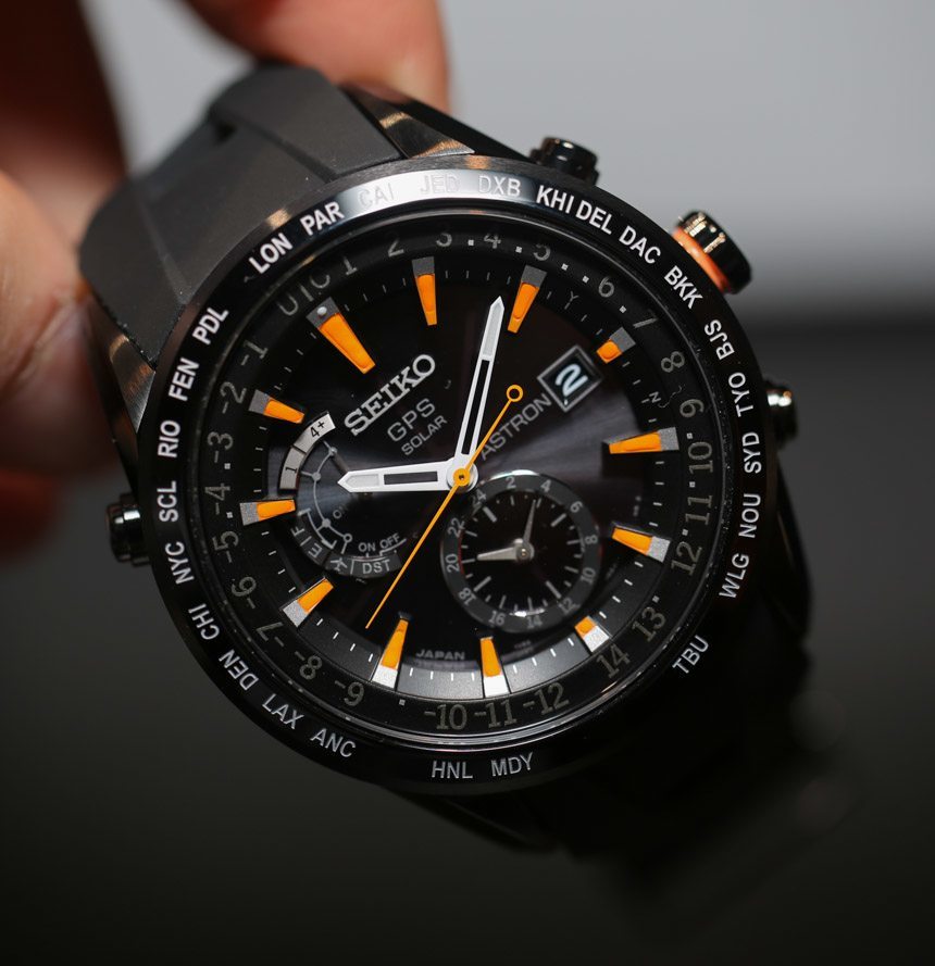 精工Astron GPS太陽能2013手表動手-復(fù)刻表