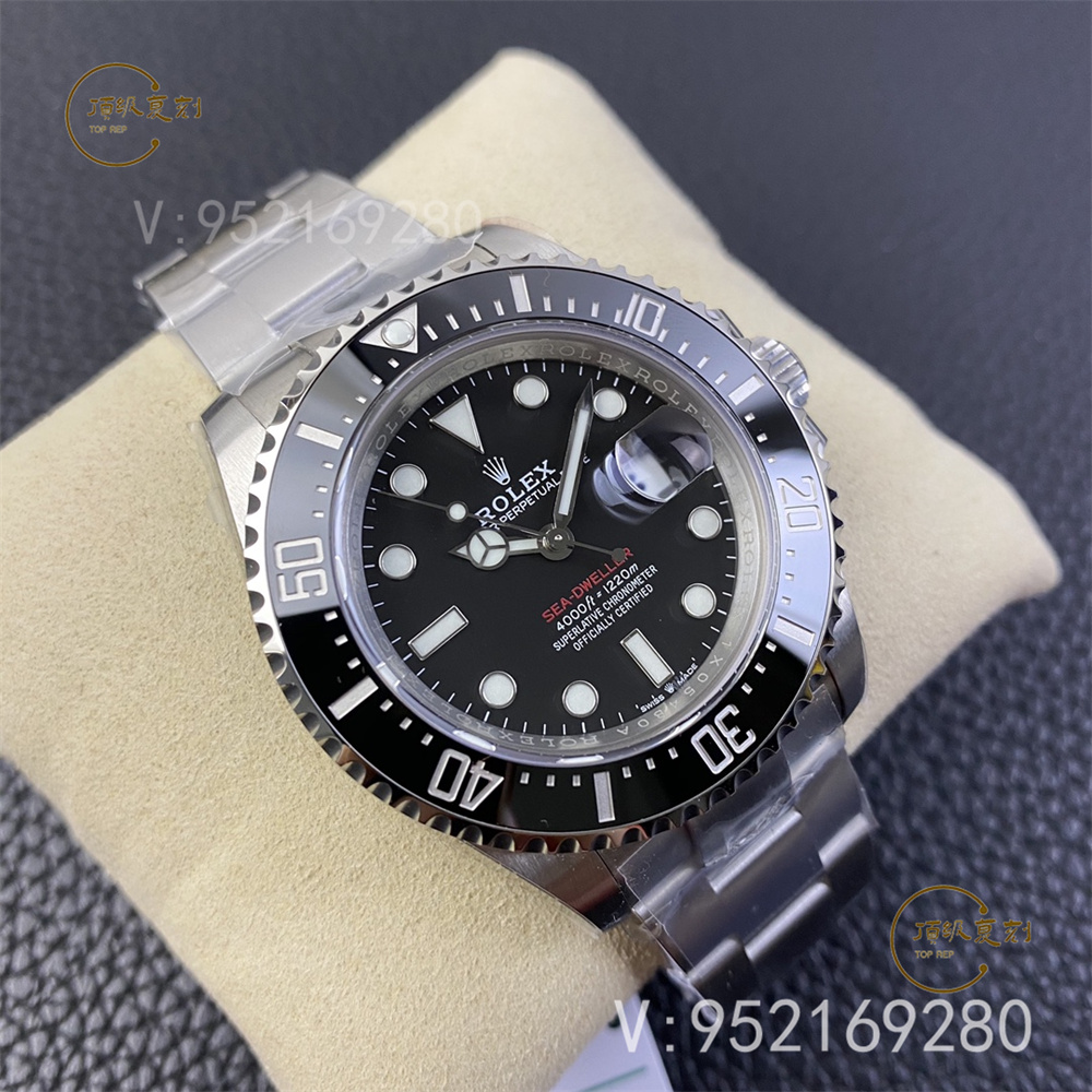 VS廠勞力士43mm單紅鬼王126600腕表評測-搭載3235機芯-復(fù)刻表