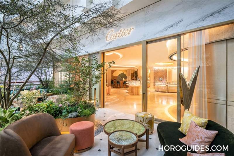 隱身在至高地標(biāo)里的世外桃源，Cartier臺(tái)北101旗艦店-復(fù)刻表
