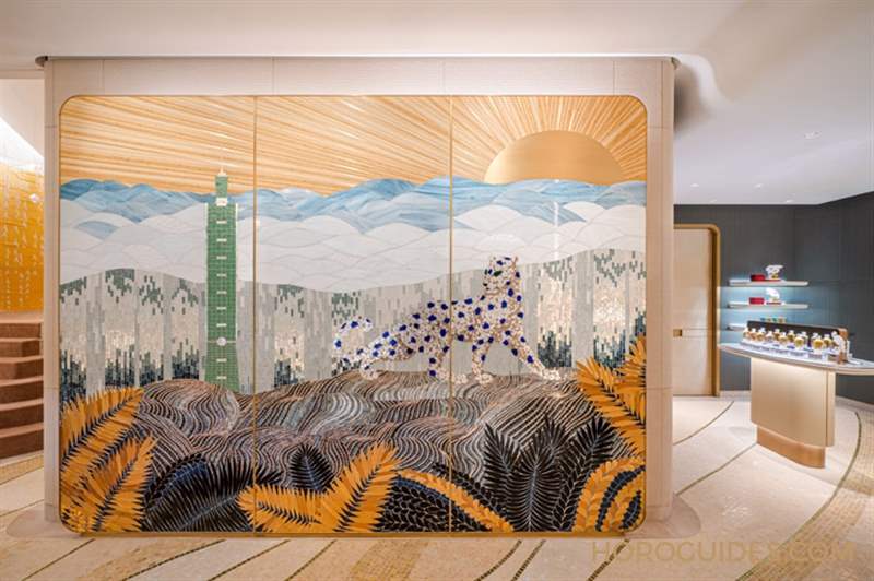 隱身在至高地標(biāo)里的世外桃源，Cartier臺(tái)北101旗艦店-復(fù)刻表