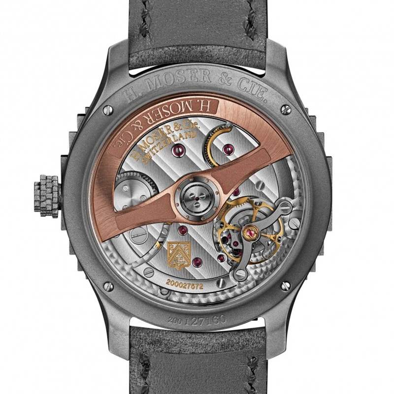 H. Moser & Cie. Endeavour Centre Seconds Genesis走進(jìn)WEB3世界帶來獨(dú)特的驗(yàn)證方式-復(fù)刻表