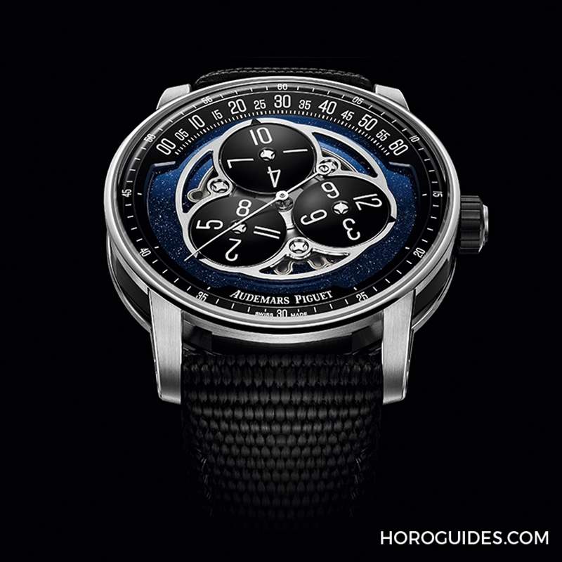 猶如一道優(yōu)美謎題的古老顯時(shí)機(jī)制｜愛(ài)彼CODE 11.59系列星輪腕表，再現(xiàn)「時(shí)間漫游」功能-復(fù)刻表