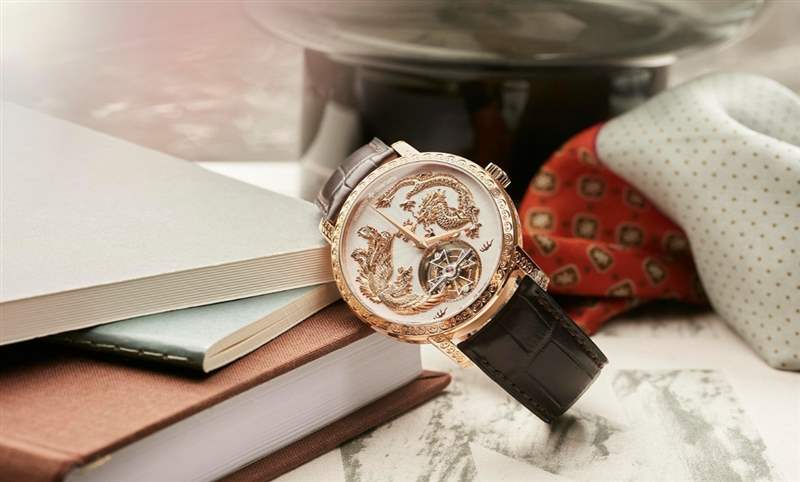 龍鳳戲珠，江詩丹頓Traditionnelle陀飛輪腕表-復(fù)刻表