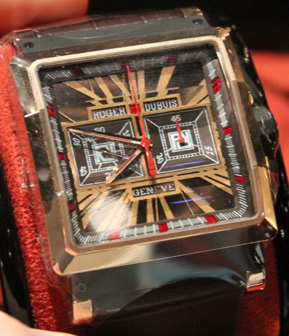 羅杰杜彼國(guó)王廣場(chǎng)Roger Dubuis Kingsqaure導(dǎo)柱輪計(jì)時(shí)腕表-復(fù)刻表