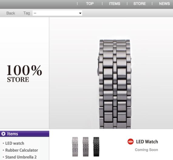 100%的LED概念手表是噱頭？-復(fù)刻表