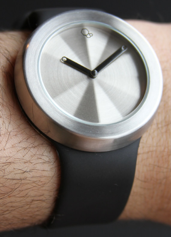 Pi Watch 9 Pi Watch By Ben McCarthy極簡主義拉絲腕表-復刻表