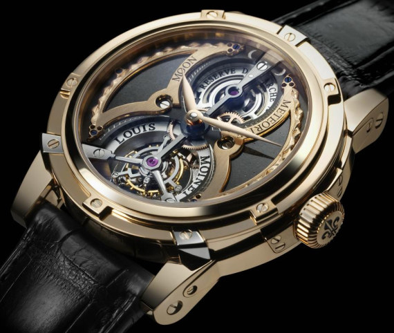 Louis Moinet Meterois Moon 路易斯·莫伊Louis Moinet內(nèi)流星腕表套裝-復刻表
