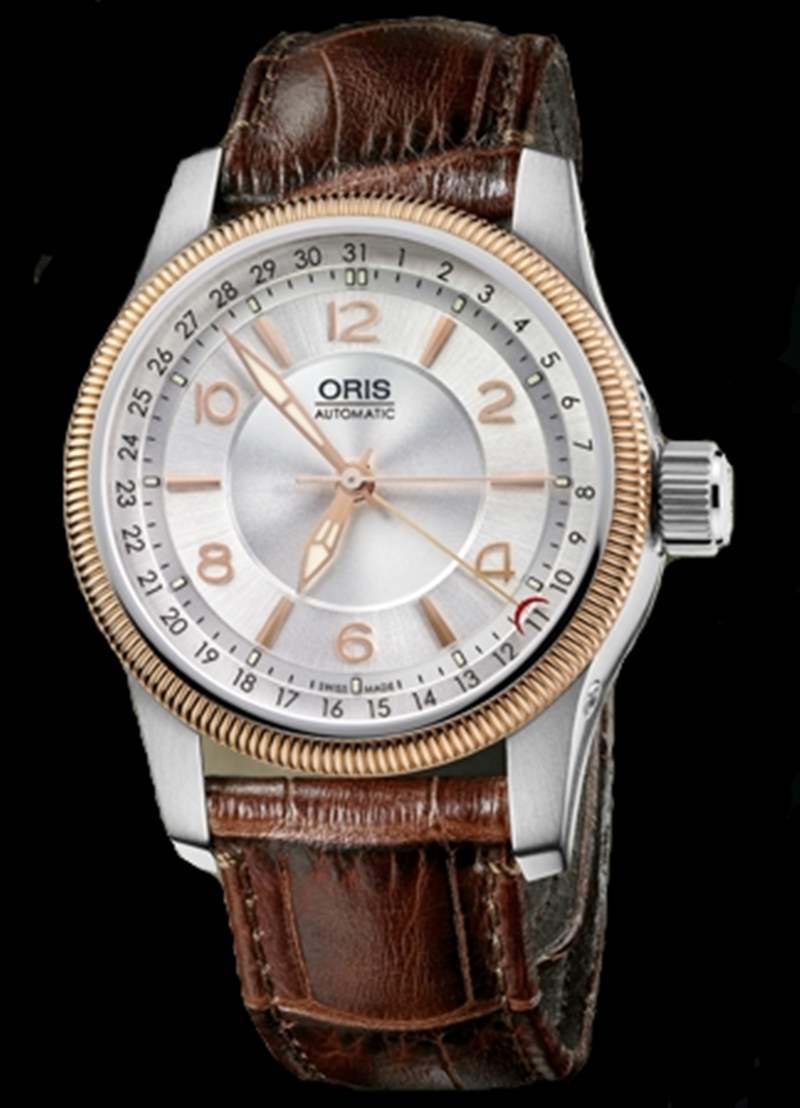 豪利時(shí)大皇冠指針日期腕表-復(fù)刻表