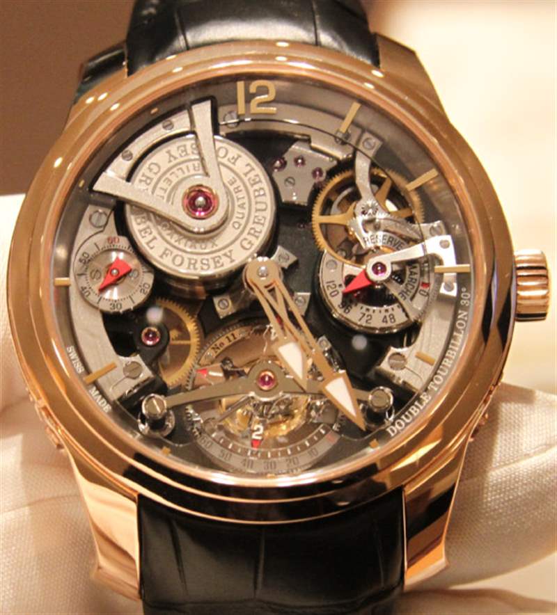 Greubel Forsey Double Tourbillon Technique watch 8 格魯貝爾福西Greubel Forsey雙陀飛輪腕表-復(fù)刻表