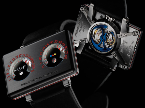 MB&F和Alain Silberstein HM2.2“黑匣子”手表-復(fù)刻表