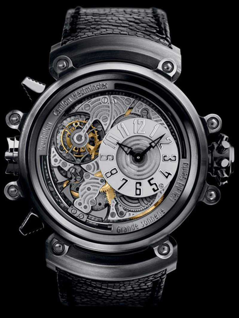 GG Arena Metasonic watch 杰拉爾德·根塔Gerald Genta競(jìng)技場(chǎng)元音速自鳴手表-復(fù)刻表