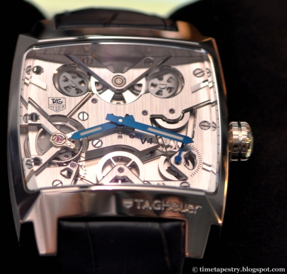 泰格豪雅摩納哥V4限量版腕表-復(fù)刻表