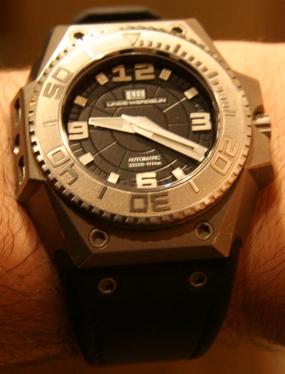 林德·韋德林Linde Werdelin Oktopus和SpidoLite黃色手表-復(fù)刻表