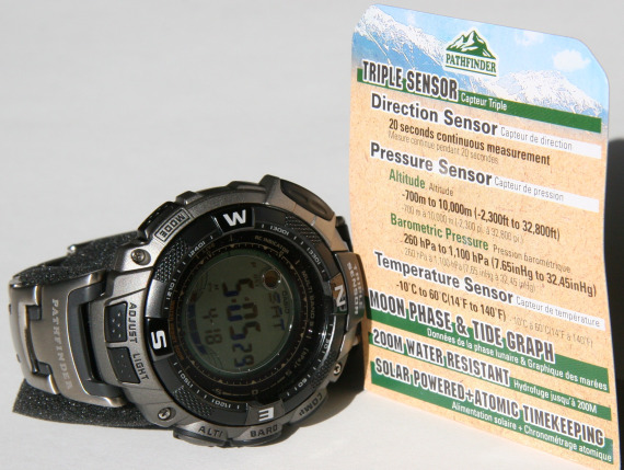 卡西歐探路者PAW-1500T-7V手表-復(fù)刻表