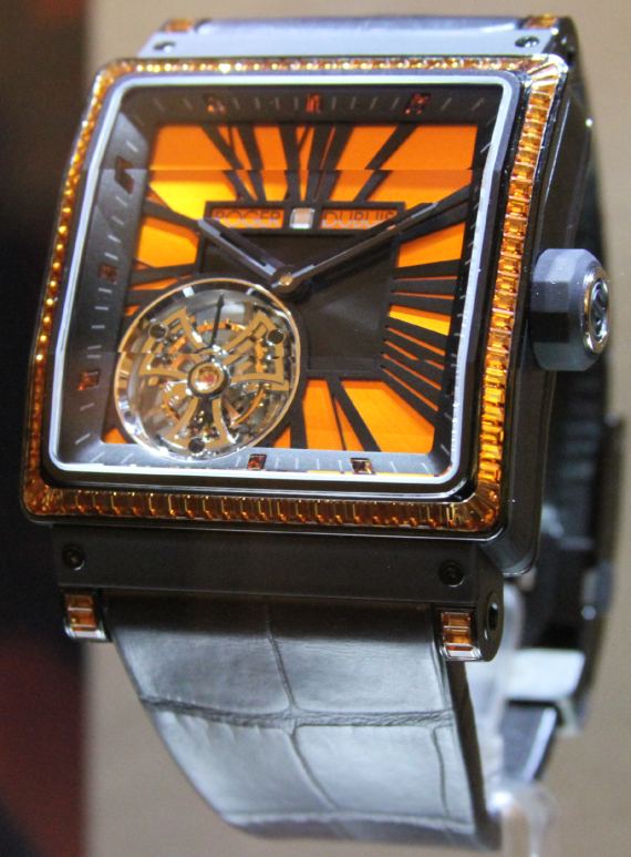 羅杰杜彼國(guó)王廣場(chǎng)Roger Dubuis Kingsqaure導(dǎo)柱輪計(jì)時(shí)腕表-復(fù)刻表