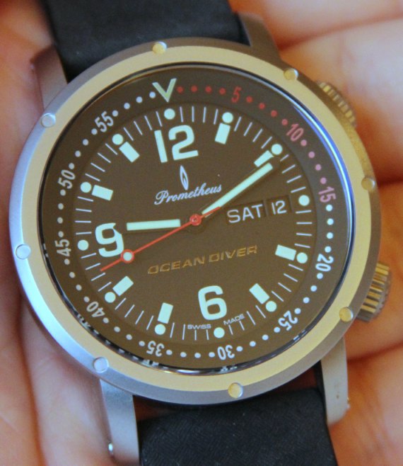 普羅米修斯海洋潛水員手表-復(fù)刻表