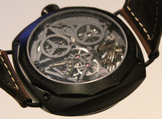 SBF(原VS)沛納海348Radiomir陀飛輪GMT陶瓷48毫米腕表-復(fù)刻表