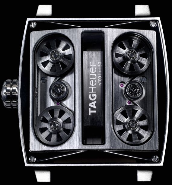 泰格豪雅摩納哥V4限量版腕表-復(fù)刻表